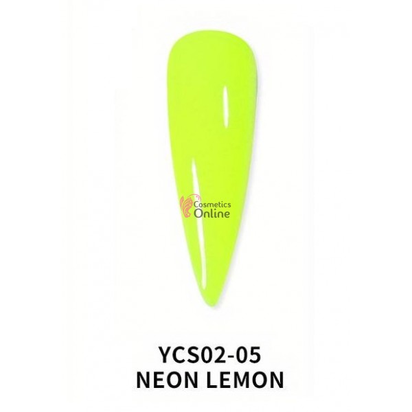 PolyGel UV LED pentru unghii false Misscheering NEON Profesional de 15 ML -  YCS05 Neon Lemon